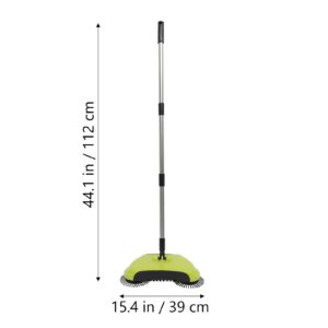 Ciieeo 3 1 Stainless Steel Handle Floor Cleaner Mop Multi-Function Cleaning Tool Lazy Broom Hand Sweeper and Pan - Mop Set Dustpan Sweep and Drag to Rotate