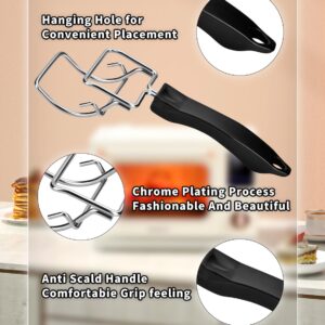 JUNTIANZE 2 Pcs Air Fryer Convection Toaster Oven Tray Extractor,Oven Tray Handle, Oven Rack Pull Tool,Grills Clip, Oven Clip,Be suitable for Air Fryer, Toaster Oven,Used to Quickly Remove