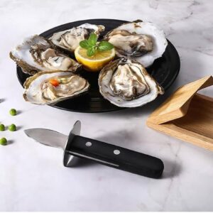 Oyster Clamp, Oyster Shucking Clamp, 2024 Newest Oyster Knife Shucker Set - Safe Fast Essential Seafood Tools (2pcs)