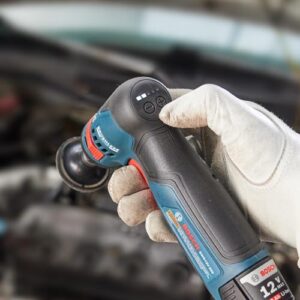 BOSCH GWG12V-20SB23 12V Max Brushless 1/4 In. Right Angle Die Grinder Kit with (2) 3.0 Ah Batteries