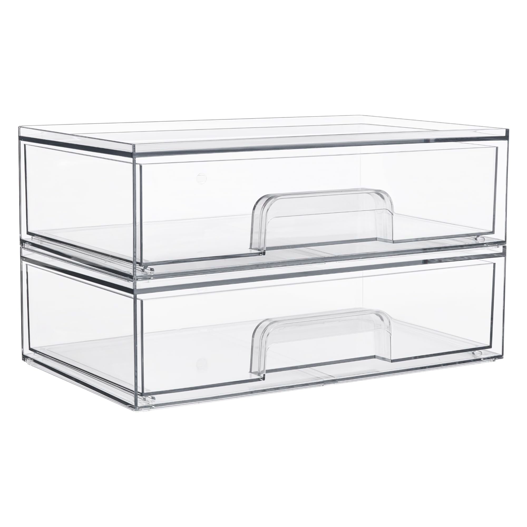 Vtopmart 4 Pack Large and 2 Pack 12''W Stackable Storage Drawers