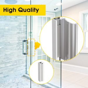 Shower Door Magnet - 2-1/2" Replacement Magnets for Sliding and Swing Shower Doors, Suitable for Glass Doors