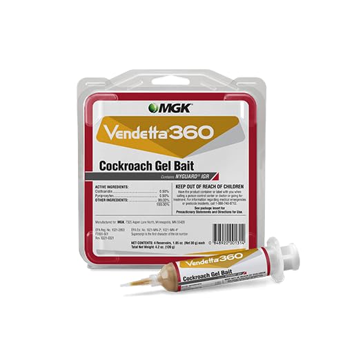 MGK - Vendetta 360 Cockroach Gel Bait - 4 x 30g Tubes