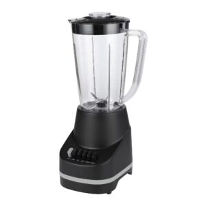 adosia 6-speed blender with 48 oz/1.5 l pitcher, black, new