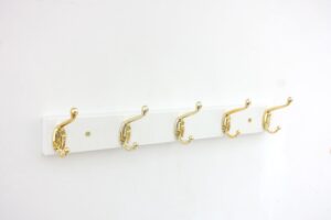 shankala coat rack wall mount,wall coat rack, coat rack,coat hooks for wall,coat rack wall mounted (gold)