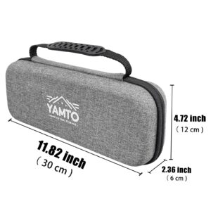 YAMTO Hard Shell Portable Printer Carrying Case fits for Jadens/Munbyn ITP01 Wireless Portable Printer,Shockproof Travel-Ready Storage Bag to Organize The Portable Thermal Printers and Accessories