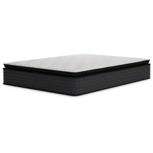 Signature Design by Ashley Limited Edition Pillow Top 13 Inch Pillow Top Hybrid Mattress with Gel Memory Foam and Edge Support for Cool Sleep and Pressure Relief, Queen