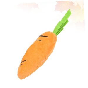 Angoily Pet Chew Toys Dog Toys Carrot Dog Toy Dental Chew Toys Gum Massage Toys Pet Vegetable Toys Chewing Toys for Puppies Chew Toys for Small Dogs Dog Chew Toy Puppy Teething Toys Bite