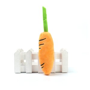 Angoily Pet Chew Toys Dog Toys Carrot Dog Toy Dental Chew Toys Gum Massage Toys Pet Vegetable Toys Chewing Toys for Puppies Chew Toys for Small Dogs Dog Chew Toy Puppy Teething Toys Bite