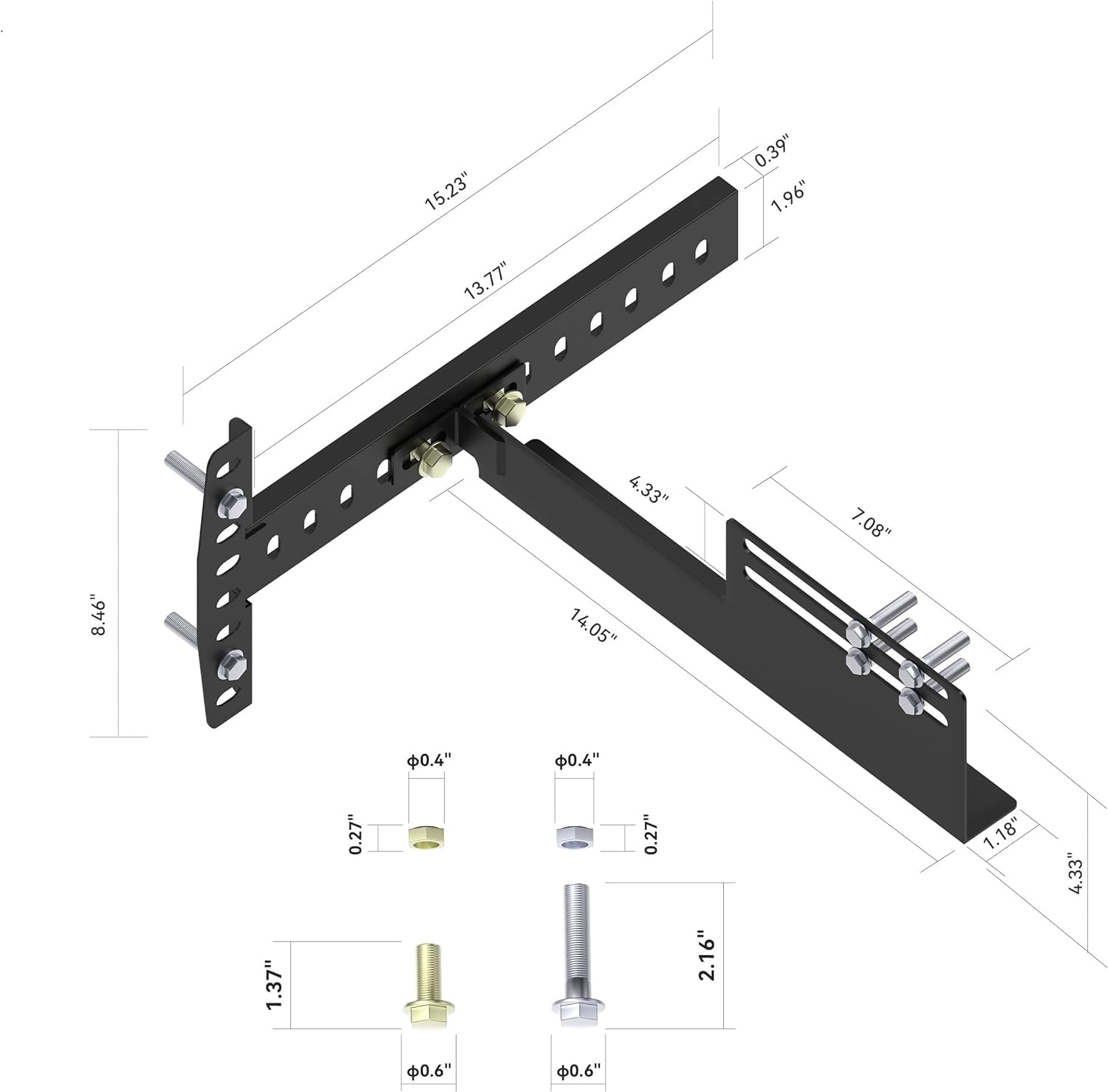 L300 Adjustable Base Headboard Brackets,Rock Solid Headboard Brackets for Adjustable Bed Base-Attach Any Headboard to Your L300 Adjustable Base,Headboard Adapter Kit for L300 Adjustable Bed