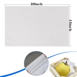 900 Sheets White Tissue Paper Bulk, 15" X20” Packing Paper Sheets for Moving, Gift Bags, Wrapping