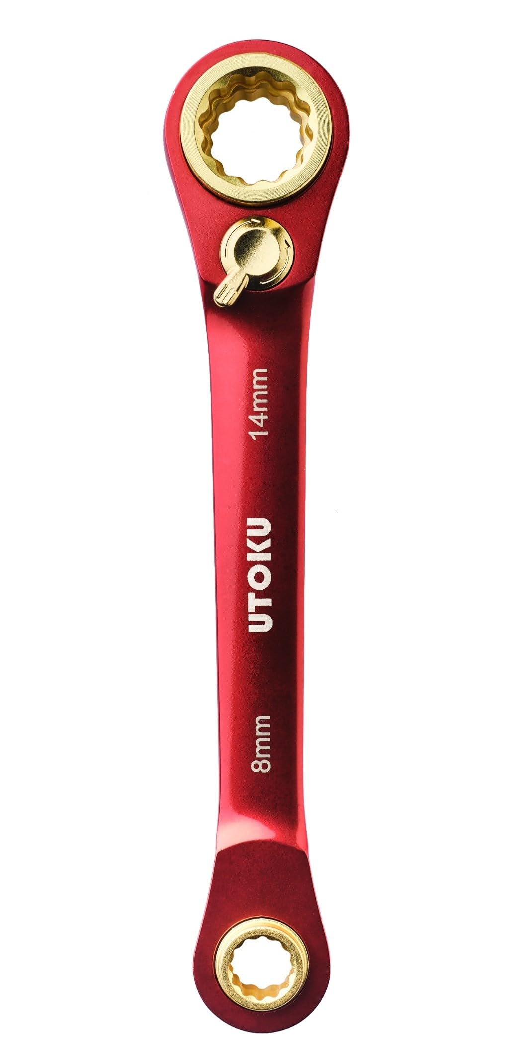 UTOKU TOOLS - 4 in 1 ratchet wrench (Red glod)