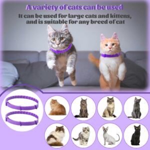 4 Pack Calming Collar for Cats and Kittens,Cat Pheromone Collars for Anxiety Efficient Relieve, Feline Calm Pheromones Collars Cats Stress Relief,Calming Collar for Peeing,Meowing,Fighting,Scratching