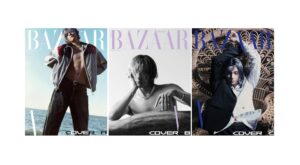 bazaar magazine korean february 2024 bts v (cover a)