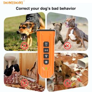 2024 Dog Bark Deterrent Device - Anti-Bark Devices for Dogs, No More Barks Dog Training Tool (Cali Orange)