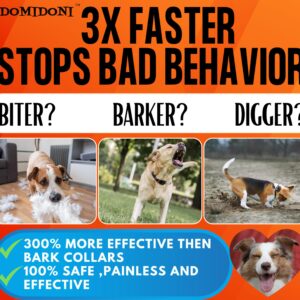 2024 Dog Bark Deterrent Device - Anti-Bark Devices for Dogs, No More Barks Dog Training Tool (Cali Orange)