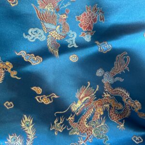 Sedona Designz, Inc. Chinese Dragon Brocade Fabric Sold by The Yard, 45 Inches