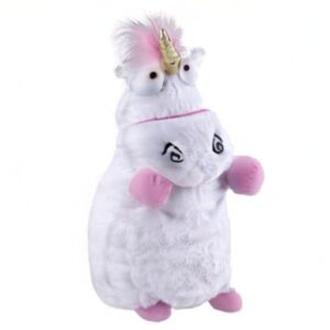 Miaobe Anime 3D Ride Agnes Fluffy Unicorn Plush Unicorn Pillow New 7.07 Inches