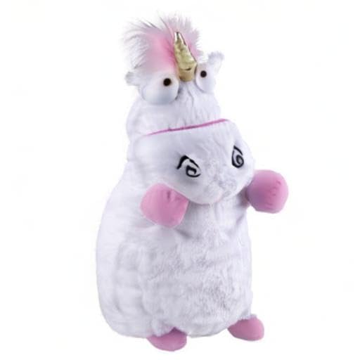 Miaobe Anime 3D Ride Agnes Fluffy Unicorn Plush Unicorn Pillow New 7.07 Inches