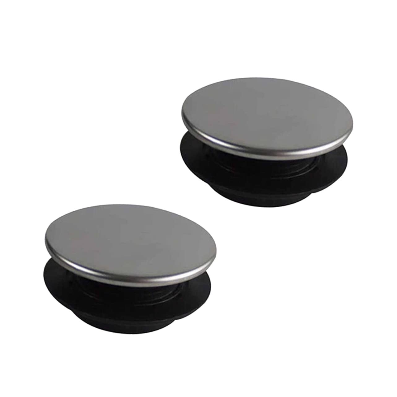 Gadpiparty 2pcs Universal Sink Plug Bath Tub Faucet Sink Accessories Black Decor Bathroom Sink Hole Cover Kitchen Faucet Hole Cover Kitchen Sink Hole Cover Bathtub Decorative Cover Wash Basin