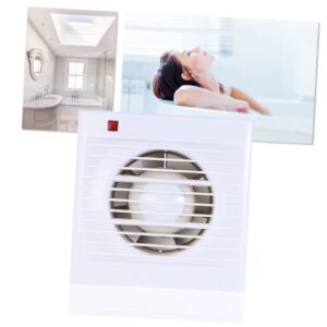 Zerodeko 2pcs Household Fans Exhaust Bath Fan Household Ventilation Fans Exhaust Fan with Louvers Electric Bathroom Fan Wall Exhaust Fan Bathroom Exhaust Fan Kitchen Wall Fan Window