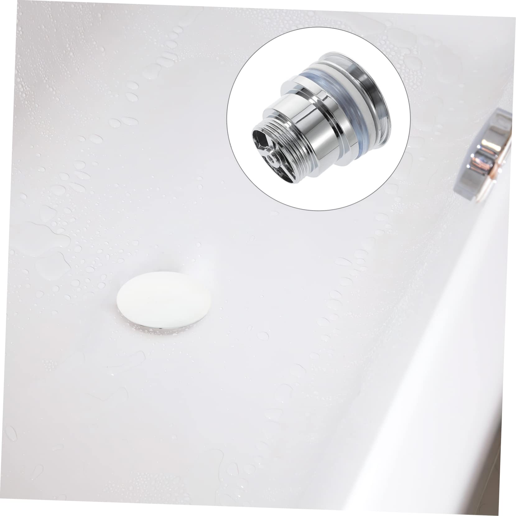 Homoyoyo Sink Drainer Drain Stopper Drain Filter Suitable for Bathtub and Sink Strainer Sink Stopper Replacement Sink Water Stopper Kitchen Bathtub Sink Stopper Bathtub Stopper Basin Plug