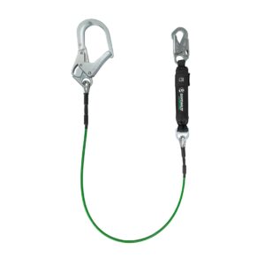 Safewaze 019-2013 Leading Edge 6' Energy Absorbing Lanyard w/Rebar Hooks