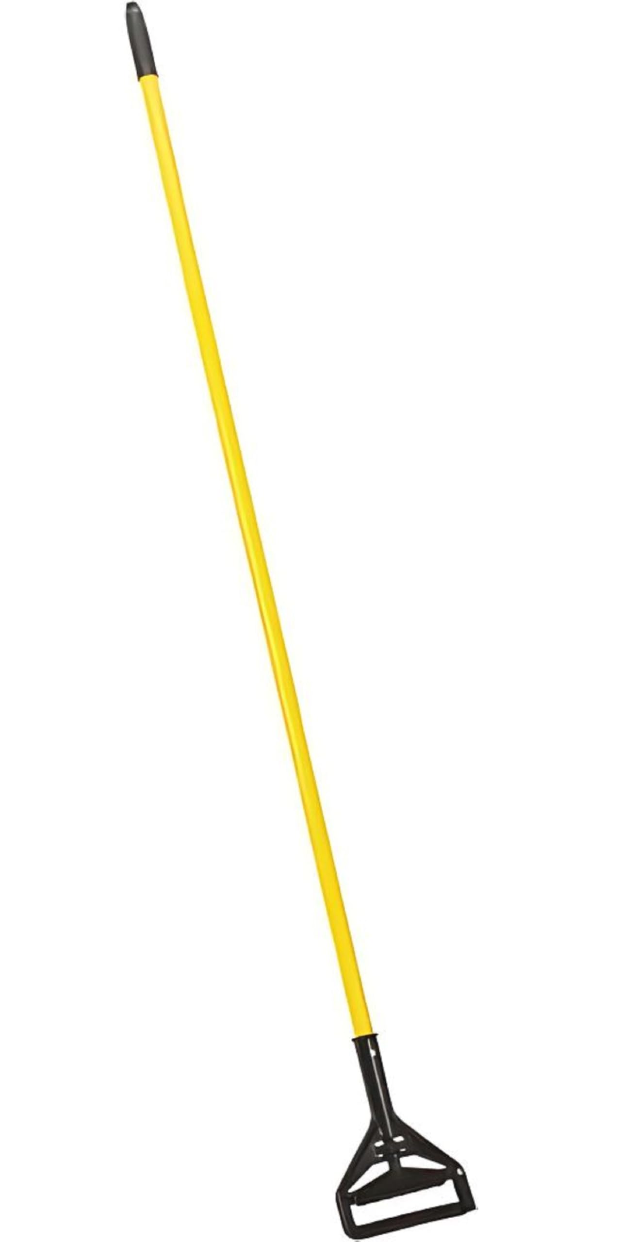 PRO SOURCE 60" Fiberglass Mop Handle with Polypropylene Quick Connector for Wet Mops