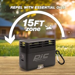 PIC Portable Mosquito Botanical Repellent​ with 60 Hour Cartridge