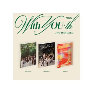 Dreamus TWICE - With YOU-th (13th Mini Album) CD+Pre-Order Benefit+Folded Poster (Glowing ver, 1 Folded Poster), JYPK1761