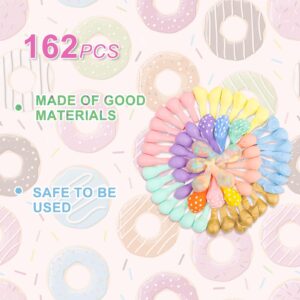 Pastel Donut Balloon Arch Garland Kit, 162pcs Donut Two Sweet One Birthday Party Supplies Girl Pastel Sprinkle Confetti Candy Ice Cream Foil Balloons for First Birthday Party Baby Shower Decorations