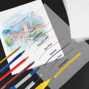 120 Sheets Tracing Paper for Drawing, 8.5”x 11” Trace Paper, Translucent Vellum Paper Tracing Paper Pad, Tracing Pad for Sketching, Preliminary Drawing, Overlaying Images Tracing