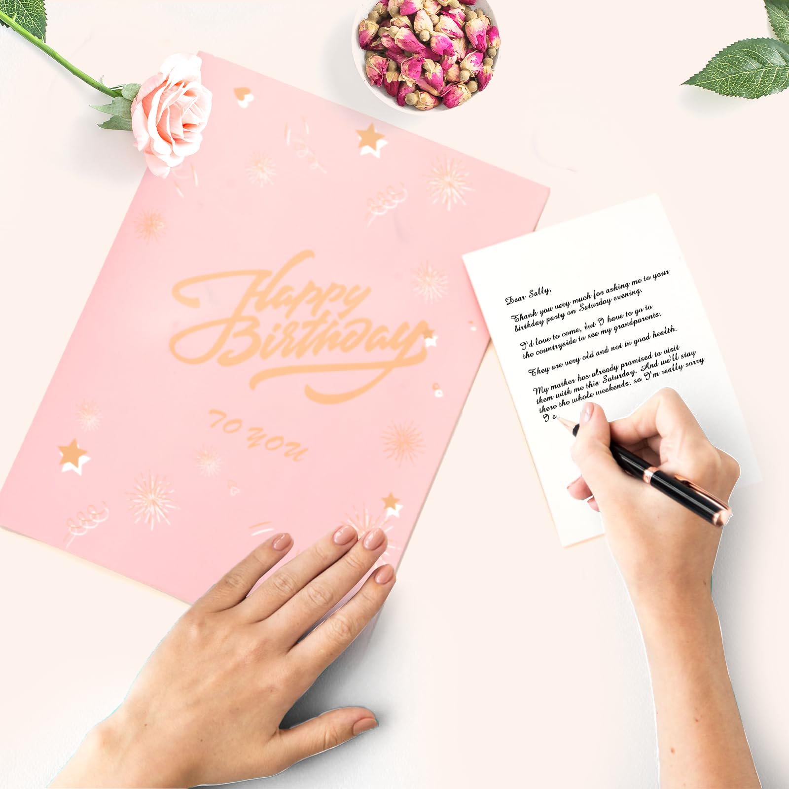 Birthday Cards for Women Upgraded Version With 30-Second Recording Function,Pop-up can blow LED candles and Happy Birthday song,The Birthday Christmas Gifts for Sisters,Mothers,Wives and Grandmothers