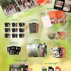 Dreamus TWICE - With YOU-th (13th Mini Album) CD+Pre-Order Benefit+Folded Poster (Glowing ver, 1 Folded Poster), JYPK1761