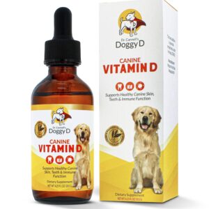 Doggyd Vitamin D3 Liquid for Dogs Cats, 60mL, 60 Count at 1ml Dose