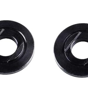 (2 Pack) N134467 Angle Grinder Nut Angle Grinder Hex Hole Flange Nuts Compatible with 636226-00 DWE402 DWE4012 DWE4120 Angle Grinder Replacement Parts - 5/8-11, black