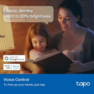 Tapo TP-Link Smart Light Bulbs, 16M Colors RGBW, Dimmable, Alexa Frustration-Free Setup, A19, 60W Equivalent, 800LM CRI>90, 2.4GHz WiFi only L531E