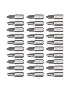 rotation 30-piece phillips #2 bit set ph2, impact grade, 1/4-inch hex shank, chrome vanadium steel