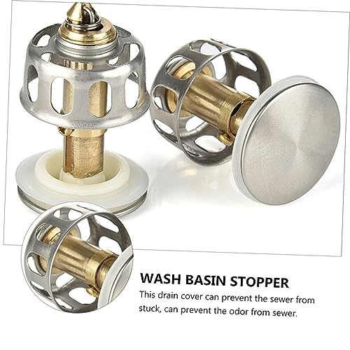 4 Pcs Sink Plug Bath Tub Plug Sink Bounce Filter Wash Basin Hair Catcher Sink Hair Stoppers Wash Basin Stopper Sink Drain Plug Wash Basin Plug Sink Stopper Wash Basin Bounce Plug