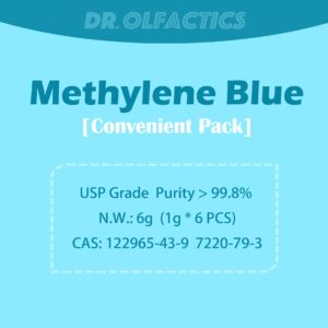 Methylene Blue Powder 6 Grams (Dark Greenish Crystalline) USP Grade - Prepare 600 mL 1% Solution