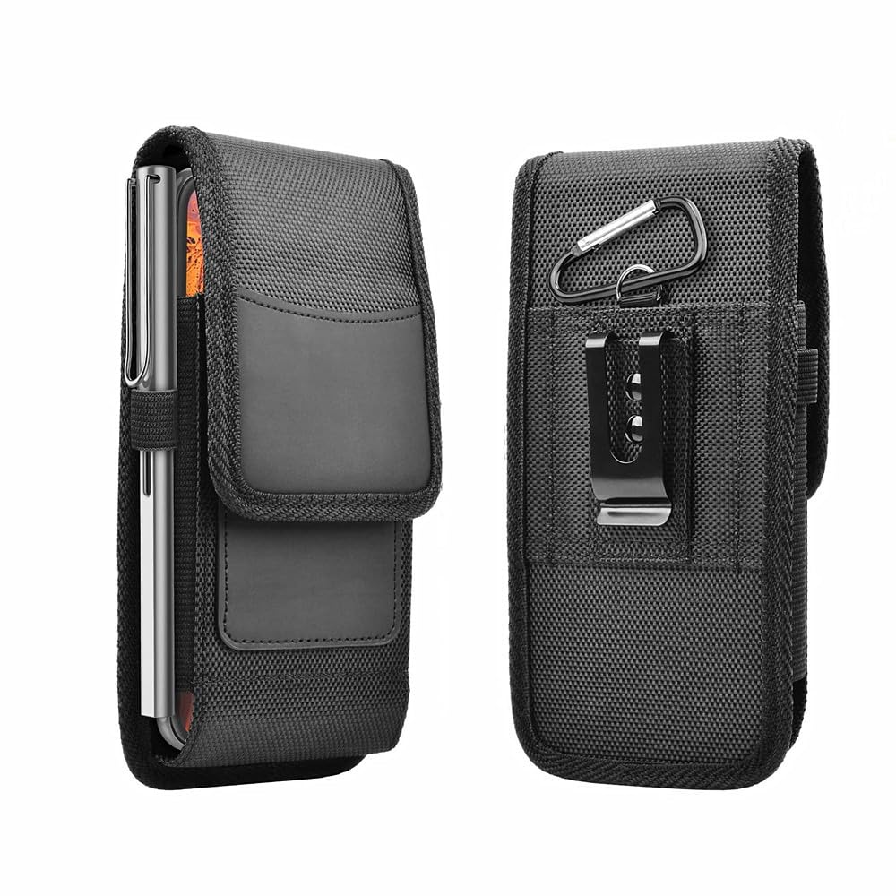 Yurmemo Scanner Holster for Zebra TC52 TC53 TC58,Carrying Case Pouch Compatible with TC21 TC26 TC51 TC57 TC57X CT60 CT40 Most Handheld Barcode Scanner for USPS,DHL,Logistics, Warehouse