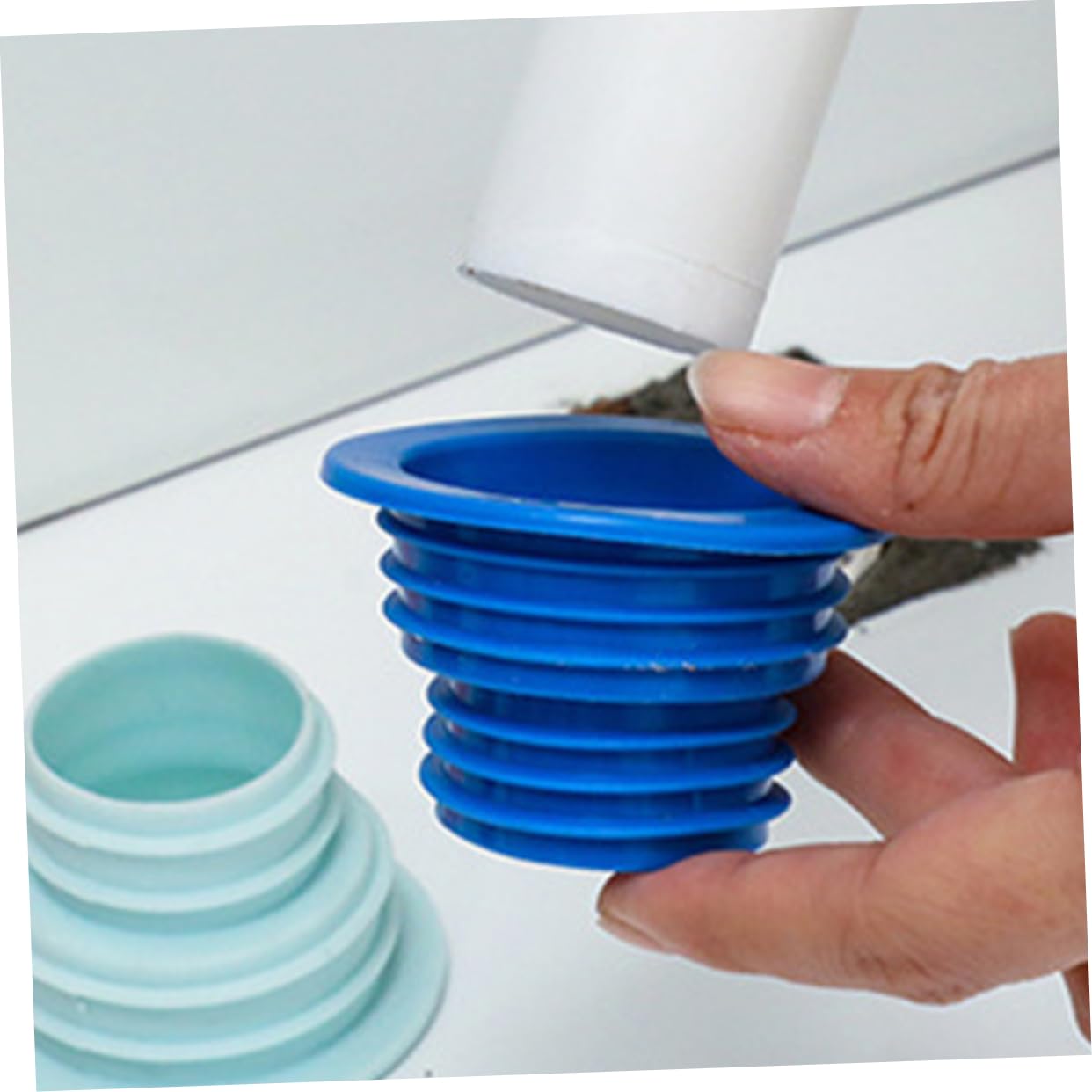 24 Pcs Bathtub Stopper for Bathroom Silicone Sink Cover Kitchen Accessories Silicone Sink Plug