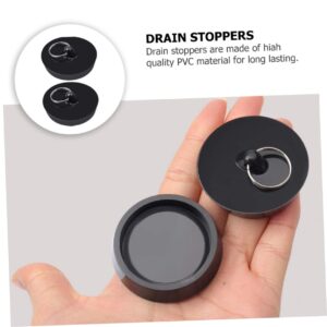 Homoyoyo 2 Pcs Plug DIY Bathtub Stopper Kitchen Accessories Shower Stopper Drain Stopper Premium Sink Stopper Kitchen Supplies Shower Drain Sink Hair Stopper PVC Laundry Tub