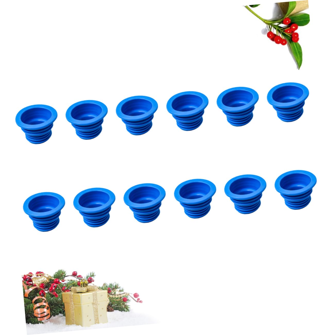 24 Pcs Bathtub Stopper for Bathroom Silicone Sink Cover Kitchen Accessories Silicone Sink Plug