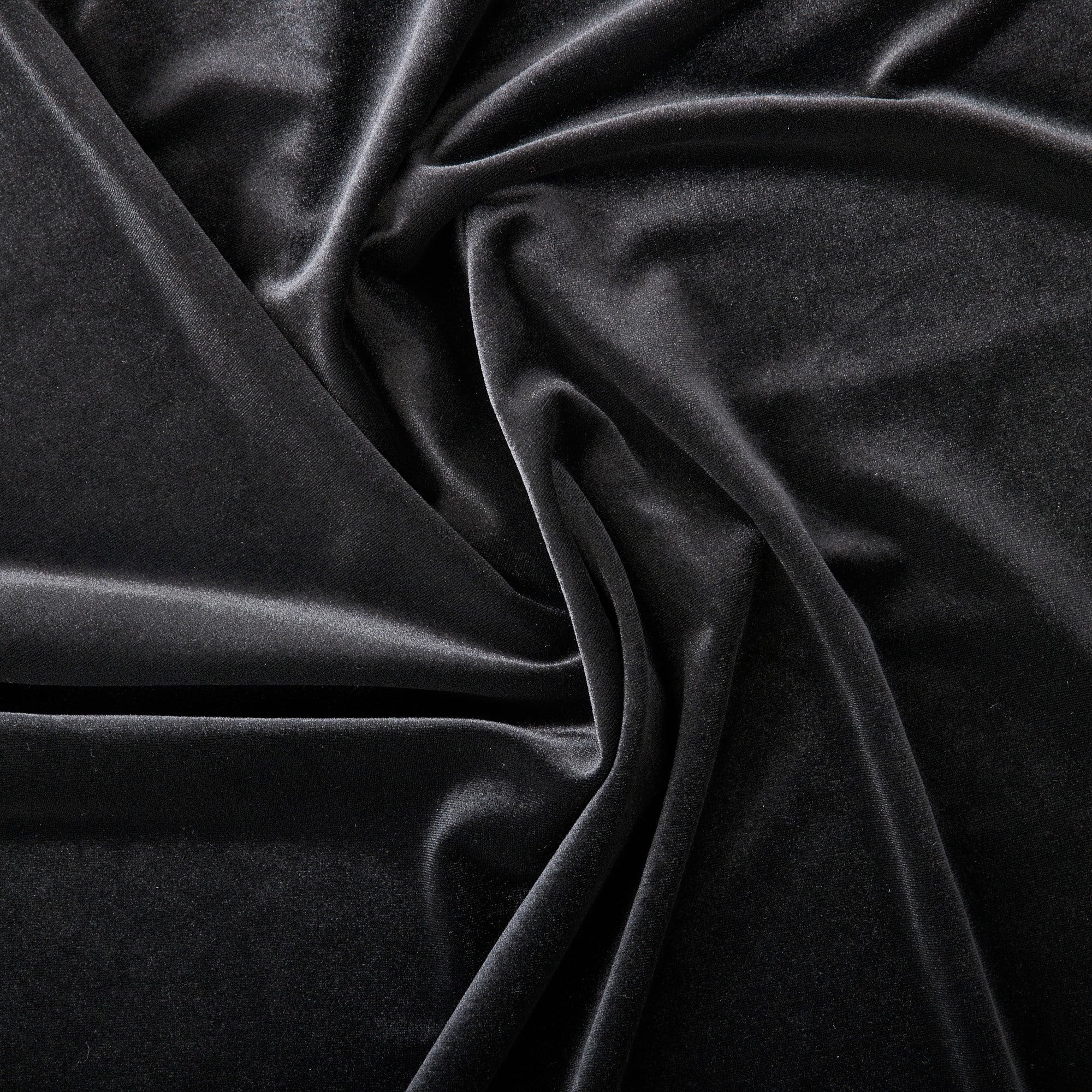 ZELOUF FABRICS Stretch Velvet | Fabric by The Yard | DIY, Sewing, Wedding, Bridal, Dress, Dance, Costume, Crafts | 5 Yard