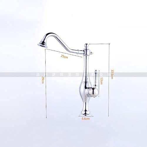 Faucets,High Grade All Chrome Faucet Lifting Kitchen Bathtub Bathroom Taps Personality Lovely Water-Tap