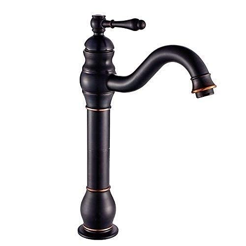 Faucets,Modern Kitchen Faucet Brass Hot and Cold Faucet Mixer Tap Bathroom Sink Mixer Taps Bathtub Mixer Taps (Oil) (Oil)