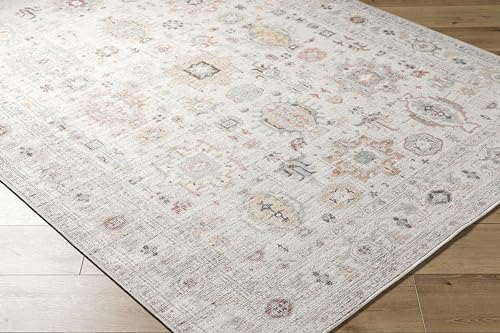 Livabliss x Our PNW Home Spokane Updated Traditional Area Rug, 3'10" x 5'7", Off-White