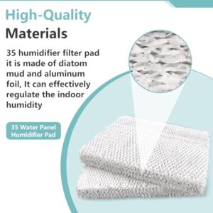 Sxkxm HC26E1004 Humidifier Pad 35 Water Panel Humidifier Filter Replacement for Honeywell Models HE260, HE265, HE360, HE365 (2 Pack)