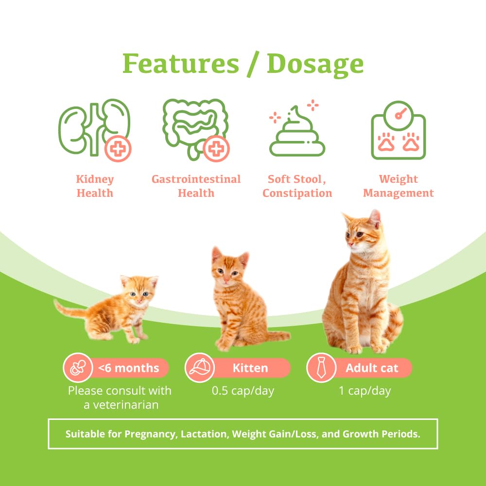 PROUDPET Supreme Probiotics Kidney Formula 10pcs Mini Pack. The Ultimate Kidney Probiotics Supplement for The Cats of All Ages.